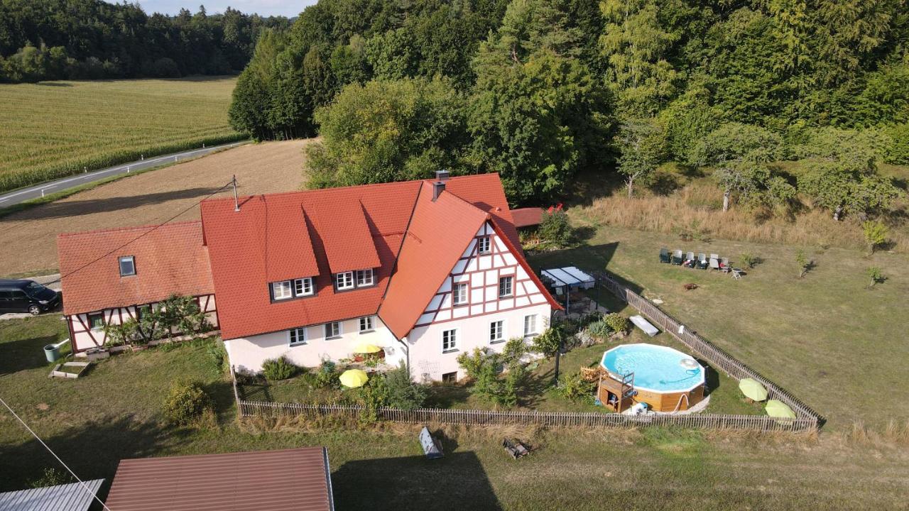 Ferienwohnungen Wastl Fraenkische Schweiz Hiltpoltstein Eksteriør bilde